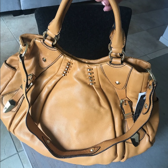 OrYANY purse/satchel BRAND NEW NWT mustard yellow - Picture 1 of 11